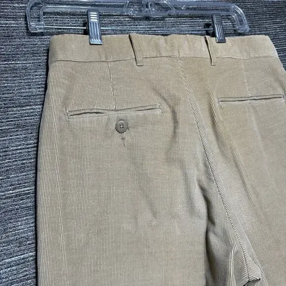 Levis Pants Men's Size 30x30 Brown Corduroy Straight Leg 1980's